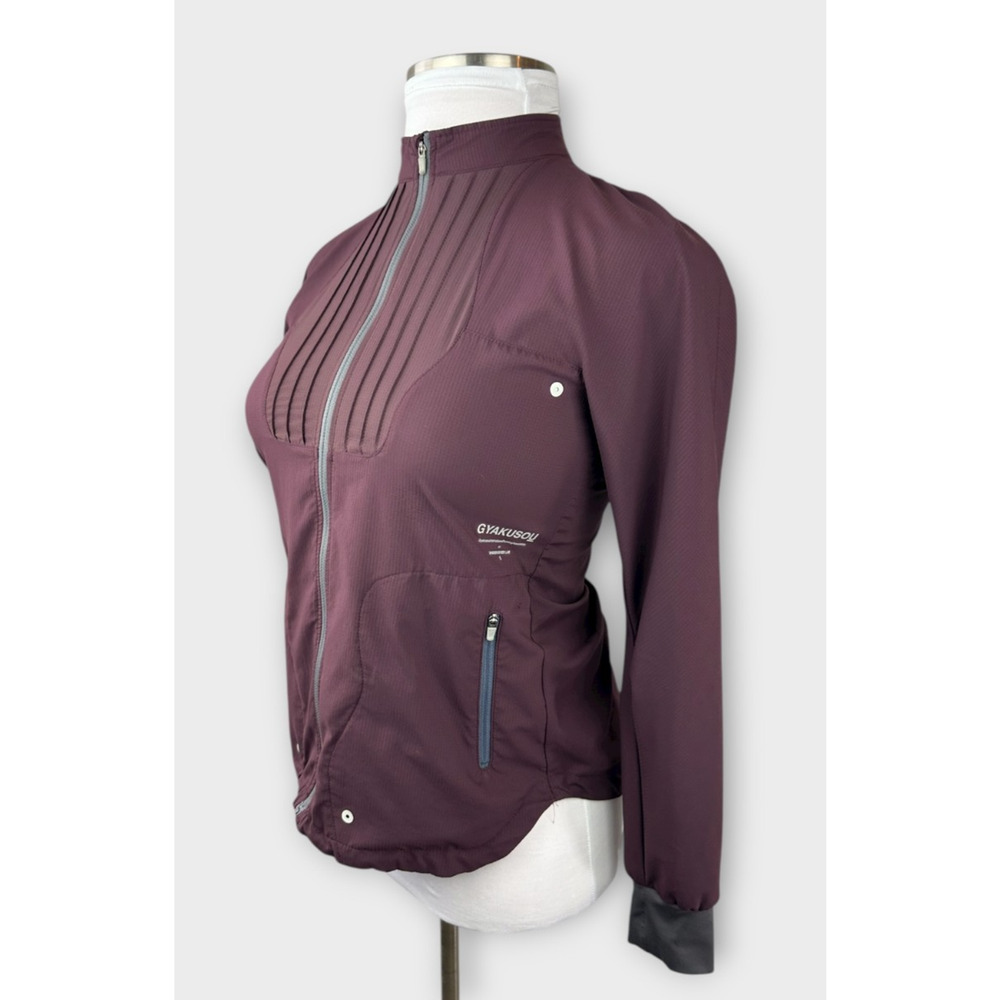 Nike x Undercover Lab Gyakusou Packable Jacket Purple Full Zip Hooded Size Large - Picture 16 of 16
